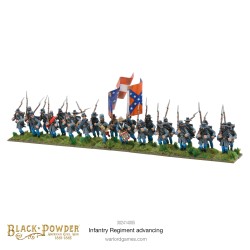 infantry regiment advancing