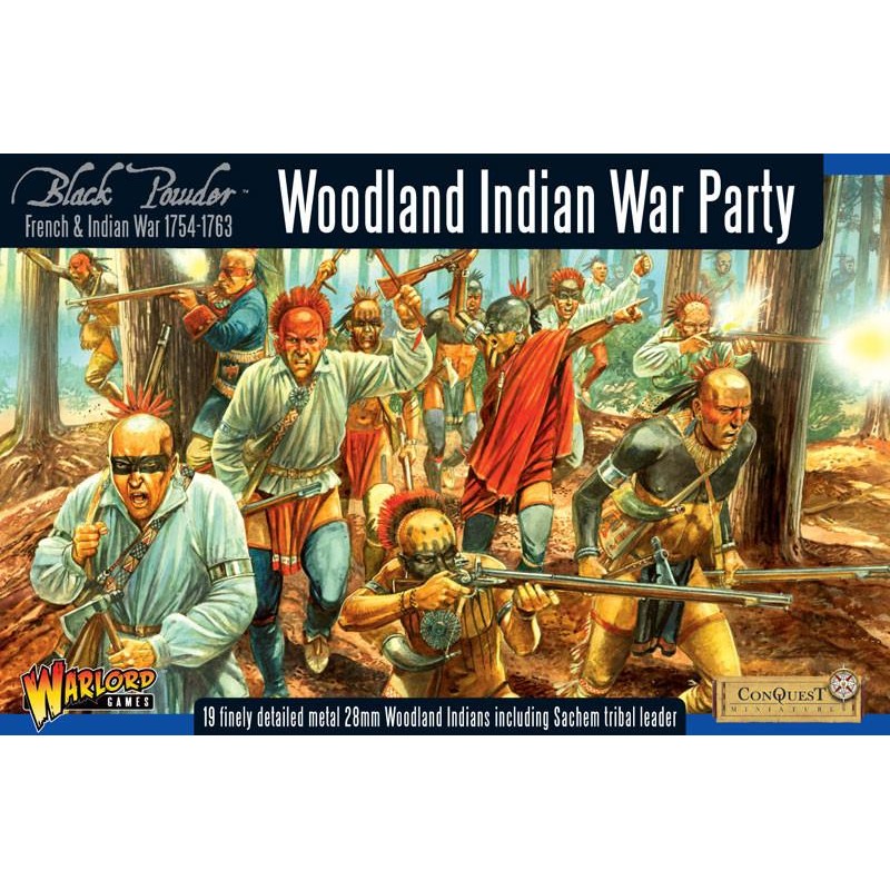 woodland indian war party