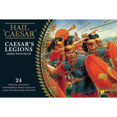 caesar's legions armed with pilum