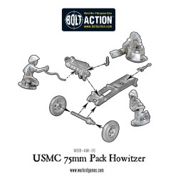 USMC 75mm pack howitzer light artillery