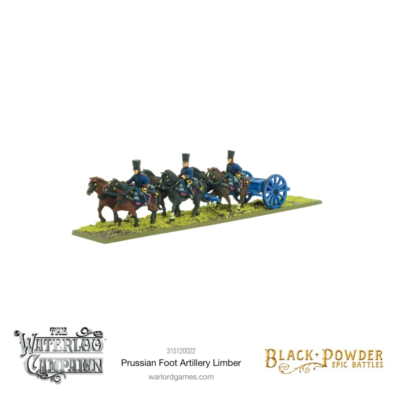 prussian foot artillery limber