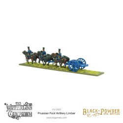 prussian foot artillery limber