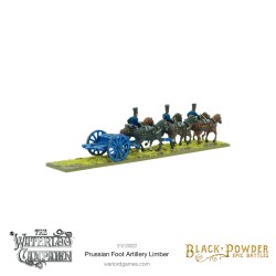 prussian foot artillery limber