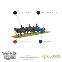 prussian foot artillery limber