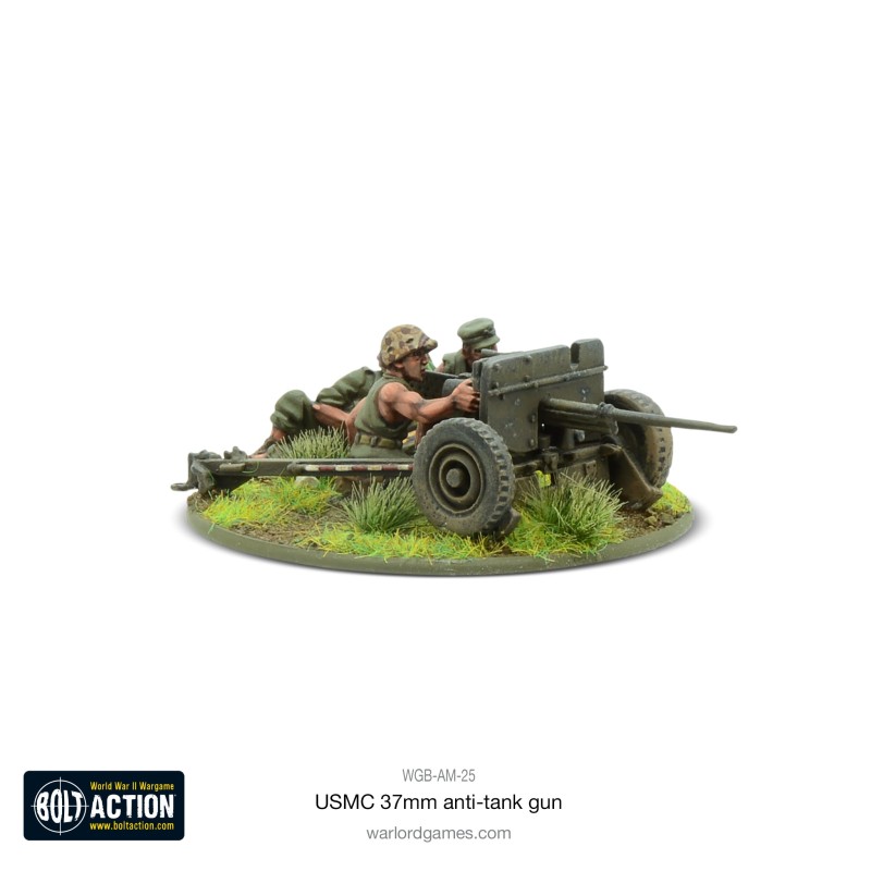 USMC M3A1 37mm anti-tank gun