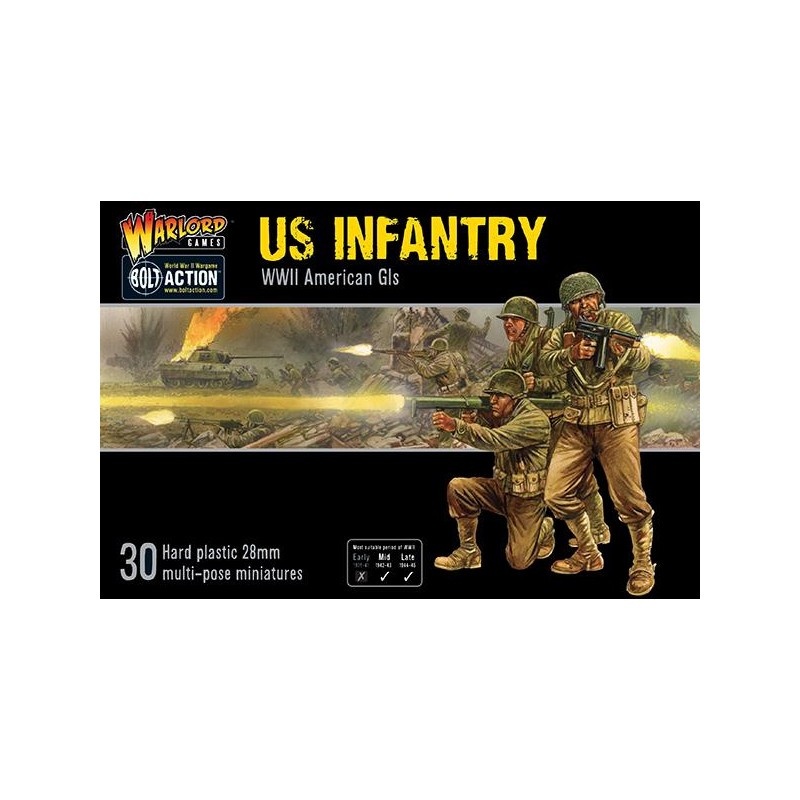 US infantry