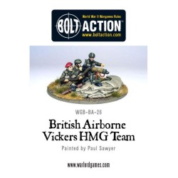 british paras vickers MMG team