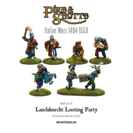 landsknecht looting party