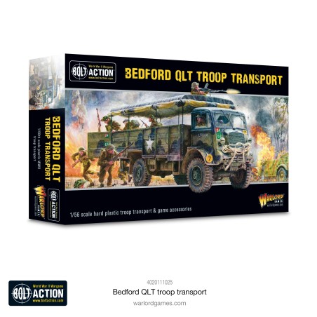 bedford QLT troop transport