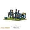 prussian foot artillery with 6 or 12 pdr 1813-1815