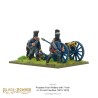 prussian foot artillery with 7 or 10 inch howitzer 1813-1815