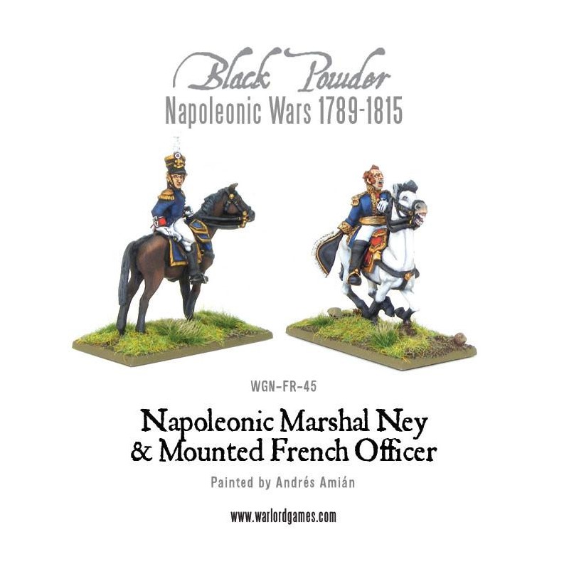 marshal ney & mounted french brigade officer