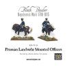 prussian landwehr officers mounted