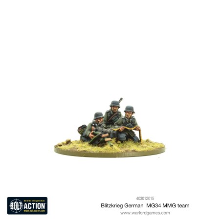 blitzkrieg german MG34 MMG team 1939-42