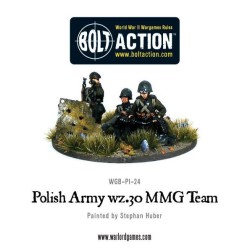 polish army wz.30 MMG team