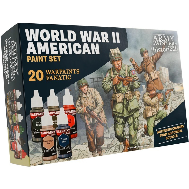 WW2 american paint set