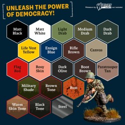 WW2 american paint set