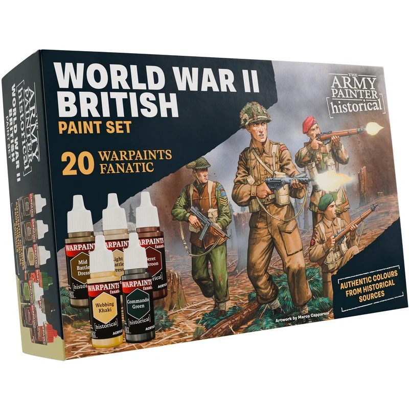 WW2 british paint set