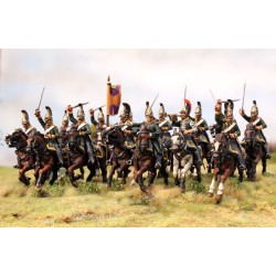 Allied cavalry 1812-1815 Prussian and Russian napoleonic dragoons