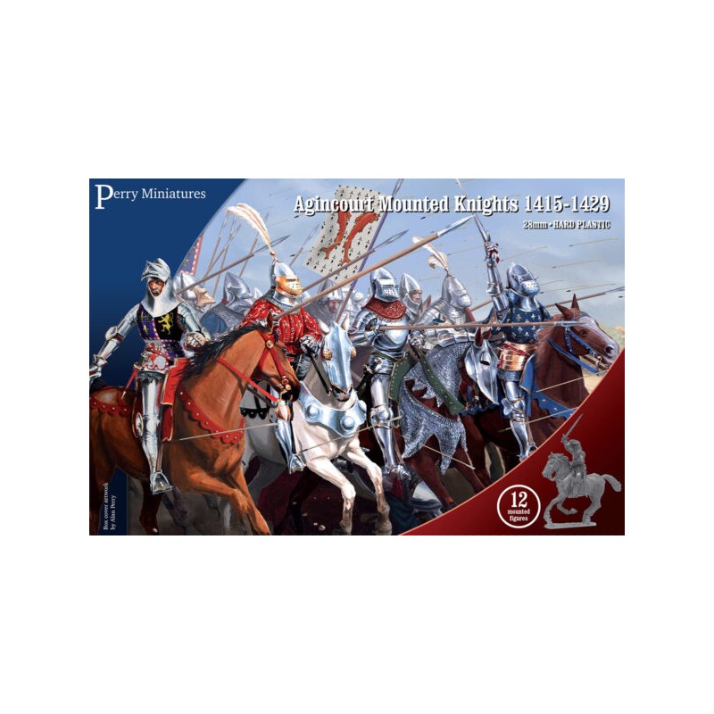 Mounted agincourt knights 1415-29