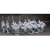 Mounted agincourt knights 1415-29