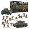crossing the rhine british & canadian infantry winter starter army