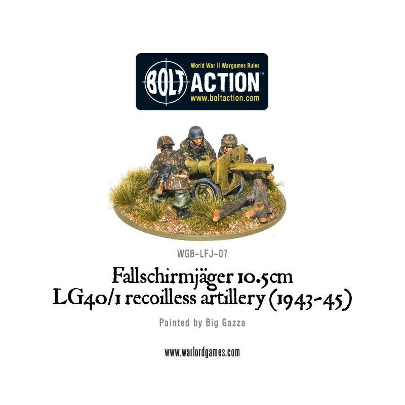 fallschirmjager 10.5cm LG40/1 recoilless gun