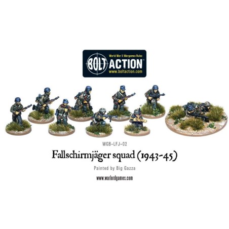 fallschirmjager squad 1943-45