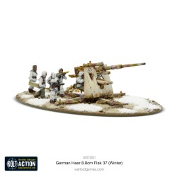 german heer 8.8cm flak37 winter