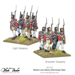 british line infantry peninsular