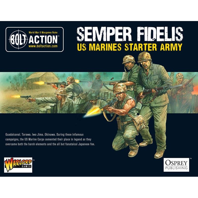semper fidelis US marine corps starter army