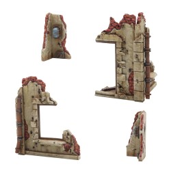 konflikt'47 ruined building