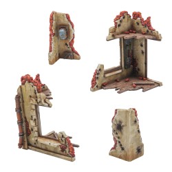 konflikt'47 ruined building