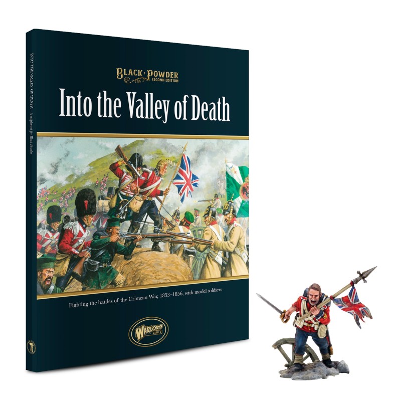 Book into the valley of death guerre de crimée avec figurine