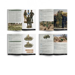 Livre Armies of Italy 2025 avec desert lighting