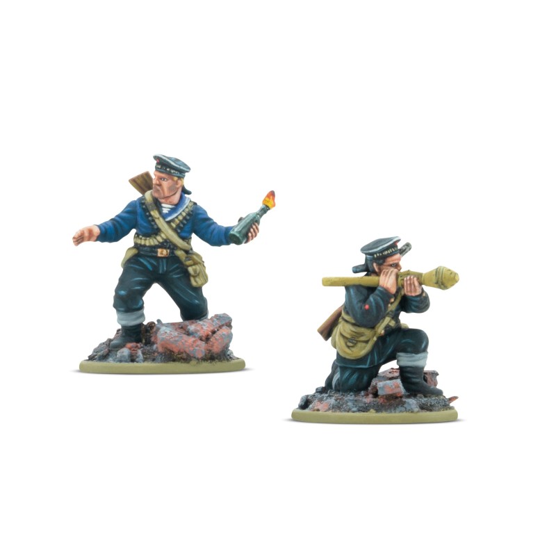 soviet naval brigade "tank hunters"anti-tank team