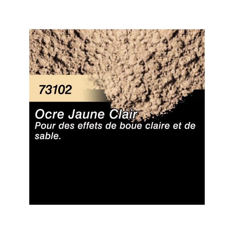 73102 pigment ocre jaune clair