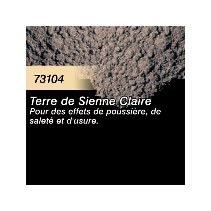 73104 pigment terre de sienne clair