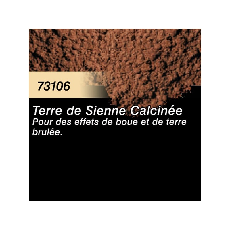 73106 pigment terre de sienne calcinée