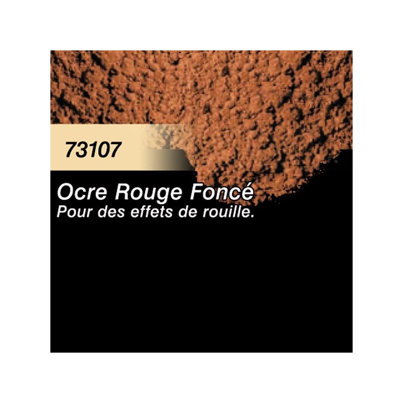 73107 pigment ocre rouge foncé