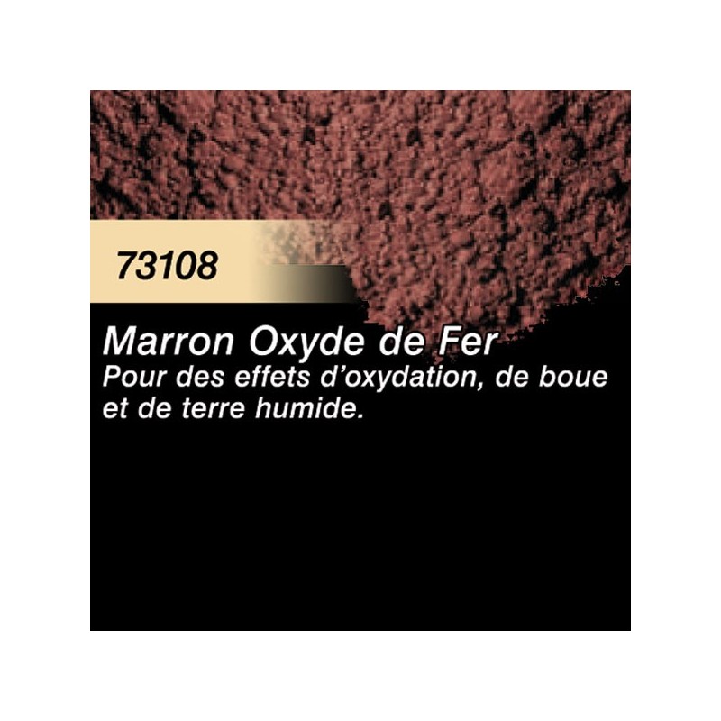 73108 pigment marron oxyde de fer