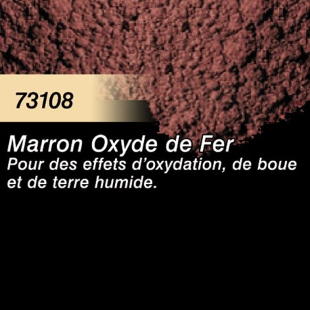 73108 pigment marron oxyde de fer