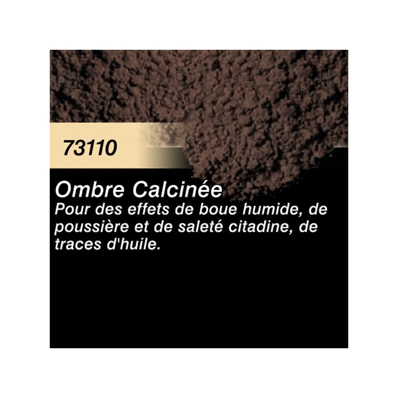 73110 pigment ombre calcinée